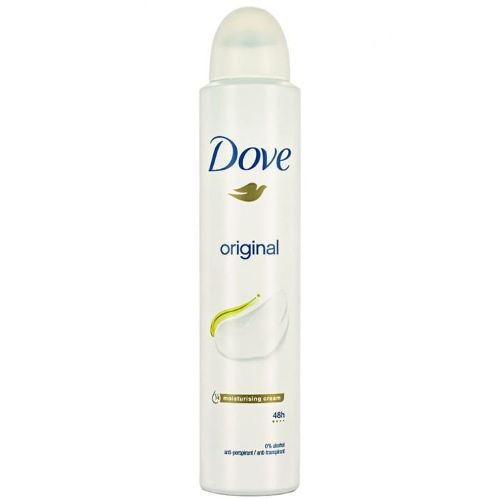 Deodorant antiperspirant spray, Dove, Original, 48 h, 250 ml