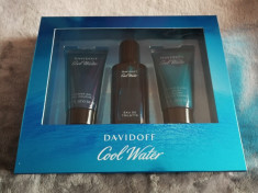 Set Davidoff Cool Water edt 40ml+shower gel 50ml+after shave balm 50ml Original foto