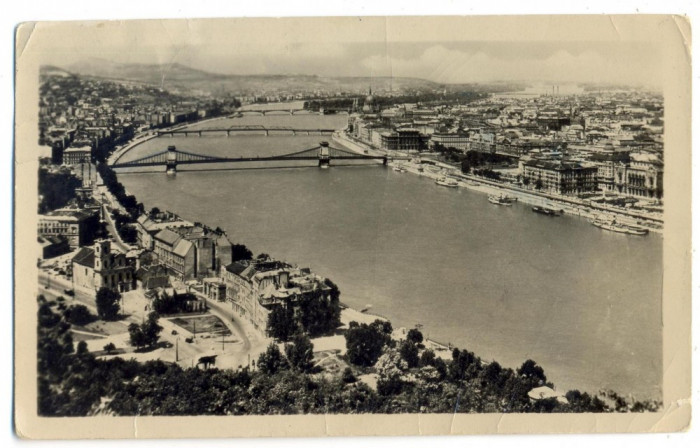 AD 979 C. P. VECHE - BUDAPEST -BUDAPESTA -UNGARIA -CIRCULATA 1956