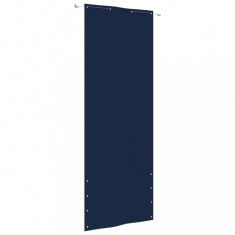 Paravan de balcon, albastru, 80 x 240 cm, tesatura oxford GartenMobel Dekor