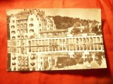 Ilustrata RPR Ocna Sibiului - Pavilionul central ,circulata 1964 la Alba Iulia, Fotografie