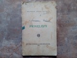 PRIVELISTI - GEORGE DUMITRESCU , 1928 (Autograf)
