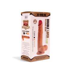 X-MEN - Dildo realist, 19.3 cm