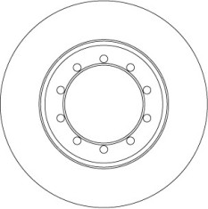 TRW DF6711 Disc frana foto