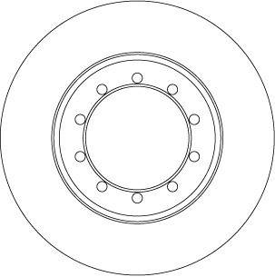 TRW DF6711 Disc frana