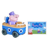 Peppa pig masinuta buggy si figurina bunicul pig, Hasbro