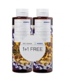 Korres 1+1 Gel de duș regenerator cu miere și cimbru 250ml - Gel de duș parfumat cu miere și cimbru
