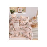 Cumpara ieftin Lenjerie de Pat Bumbac Finet cu 6 Piese Pentru Pat Dublu - SUZ55