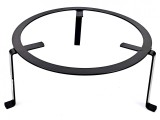 Suport rotund din fier forjat, 50 cm, 3 picioare, negru, Garcima, GRC51005