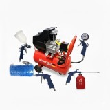 Compresor Aer 50L 1,5Kw 8 Bar plus 5 Accesorii