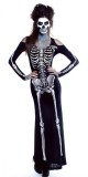 Cumpara ieftin J500-1122 Rochie lunga tematica - Bone Appetit Skeleton