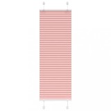 Jaluză plisată roz 50x150 cm Lățime țesătură 49,4cm poliester