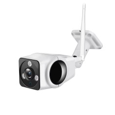 Fisheye camera de supraveghere WiFi Techsuit, V380 PRO, alb, K5
