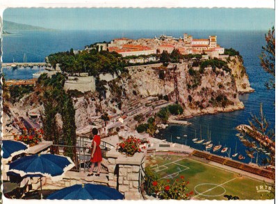 CPIB 16668 CARTE POSTALA - COASTA DE AZUR. MONACO, GRADINILE EXOTICE foto