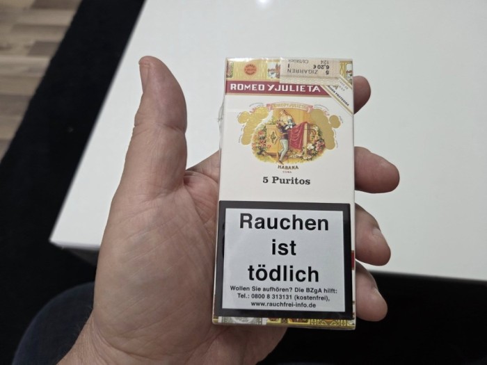 Pachet vintage Romeo y Julieta