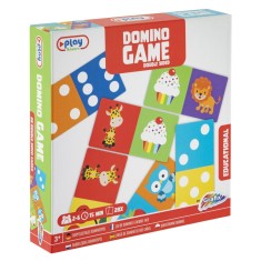 Grafix Joc de domino dublu - Joc clasic pentru toata familia
