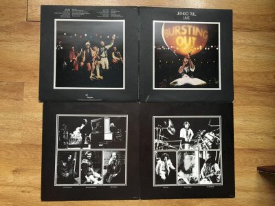 JETHRO TULL - Live Bursting Out (2LP,2 VINILURI,1978,CHRYSALIS,UK) vinil vinyl foto