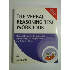 THE VERBAL REASONING TEST WORKBOOK - MIKE BRYON