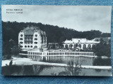 435 - Ocna Sibiului - Pavilionul central / carte postala RPR circulata 1960, Necirculata, Fotografie