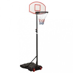 vidaXL Suport cu coș de baschet, alb, 216-250 cm, polietilenă 93655