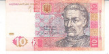M1 - Bancnota foarte veche - Ucraina - 10 grivne - 2006
