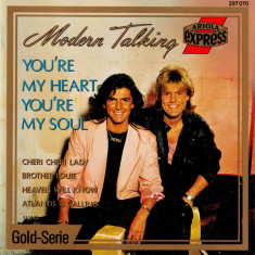CD Modern Talking &amp;ndash; You&amp;#039;re My Heart, You&amp;#039;re My Soul (VG+) foto