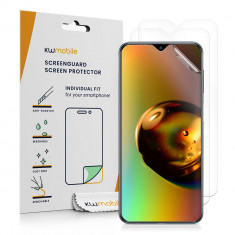 Set 3 folii de protectie Kwmobile pentru Samsung Galaxy M33 5G, Fata, Polimer, 57865.1