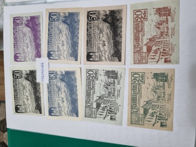 austria notgeld eggenburg 8v. foto