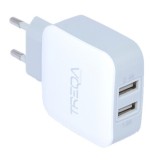 Incarcator Universal Usb cu 2 Porturi de 1.0 si 2.4 A Treqa