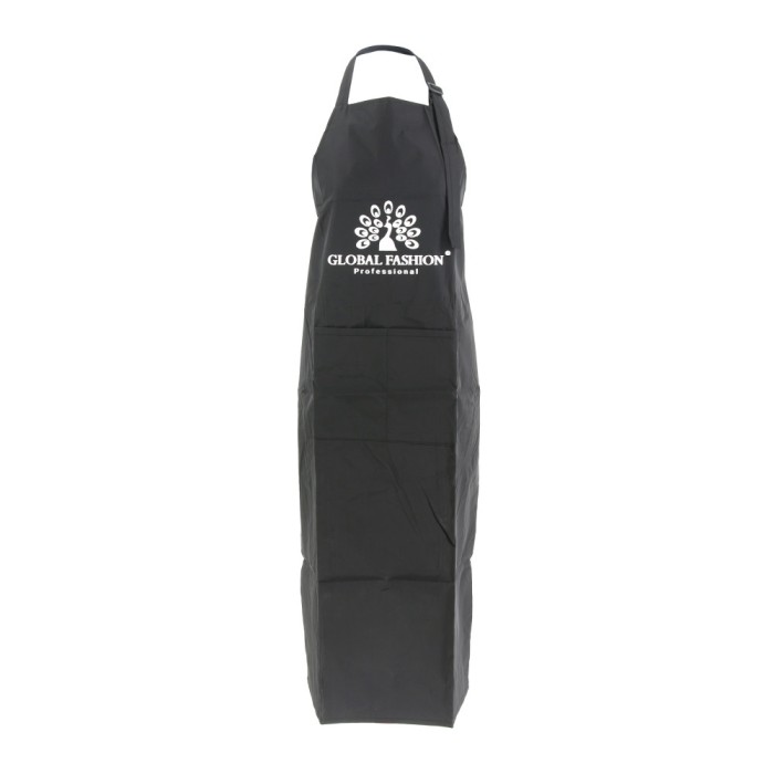 Șorț de coafor Global Fashion, lung, negru