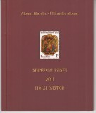 ROMANIA 2011 LP 1893 b SFINTELE PASTI ALBUM FILATELIC STARE MNH
