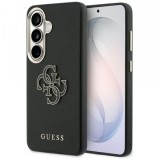 Husa pentru Samsung Galaxy S26 S942, Guess, 4G Grained Big and Classic Logo, Neagra
