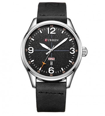 Ceas B?rb?tesc Original CURREN Aviation M8265 Black foto