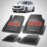 Cumpara ieftin Covorase Skoda Kamiq I Compatibile Facelift 2024-Prezent | Red