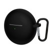 Husa pentru protectia castilor stereo wireless Huawei FreeBuds 7i, culoarea neagra cu carlig prindere