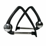 Cumpara ieftin Set doua brate, manere, scaun directorial, design clasic, metal, negre