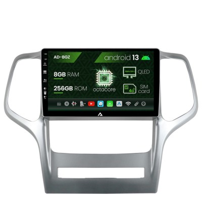 Navigatie Jeep Grand Cherokee (2010-2013), Android 13, Z-Octacore 8GB RAM + 256GB ROM, 9 Inch - AD-BGZ9008+AD-BGRKIT297 foto