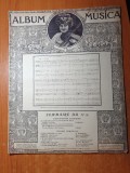 Partitura muzicala pentru vioara din anul aproximativ 1890-1900