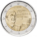 Franța 2010 &ndash; 2 &euro; &ndash; A 70-a aniversare a discursului lui Charles de Gaulle
