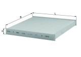 Filtru habitaclu MAHLE LA430