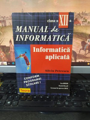 Manual de informatică aplicată Corel Draw, Novell, Unix Silviu Petrescu 1998 023 foto