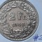 ELVETIA 2 FRANCS 1948 XF argint