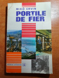 Cartea Porțile de Fier - Roman Istoric 1973, 164 pagini