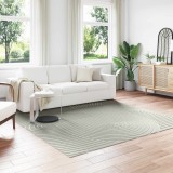 vidaXL Covoare de zonă Pătrat PALMERAS Verde 240 x 240 cm Poliester 42022605