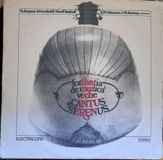 Disc Vinil Formația de muzică veche Cantus Serenus - Formația De Muzică Veche Cantus Serenus-Electrecord-ECE 01602