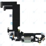 Conector de &icirc;ncărcare flex verde pentru iPhone 12 mini