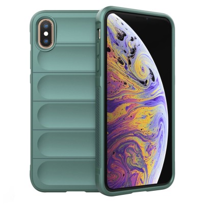 Husa iPhone XS Max Techsuit Magic Shield, verde foto