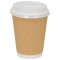 vidaXL Capace pentru cești cafea h&acirc;rtie 12 oz și 16 oz 1000 buc. alb 4102804