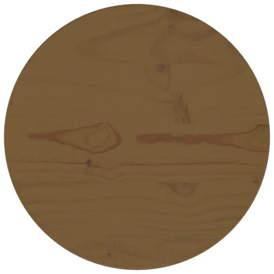 vidaXL Blat de masă, maro, &amp;Oslash;30x2,5 cm, lemn masiv de pin foto