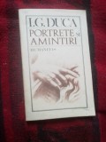 a2b Portrete si amintiri - I.G. Duca